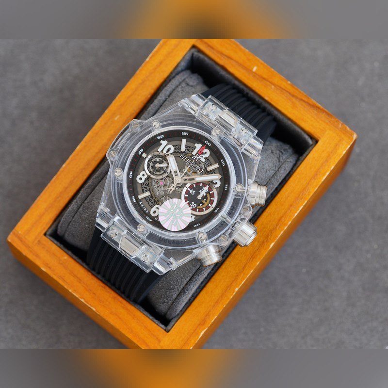 Hublot Big Bang 411.JX.4802.RT Transparent Luxury Replica Watch-1