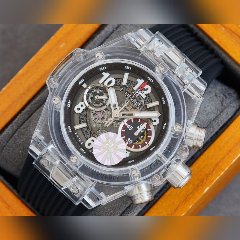 Hublot Big Bang 411.JX.4802.RT Transparent Luxury Replica Watch-3