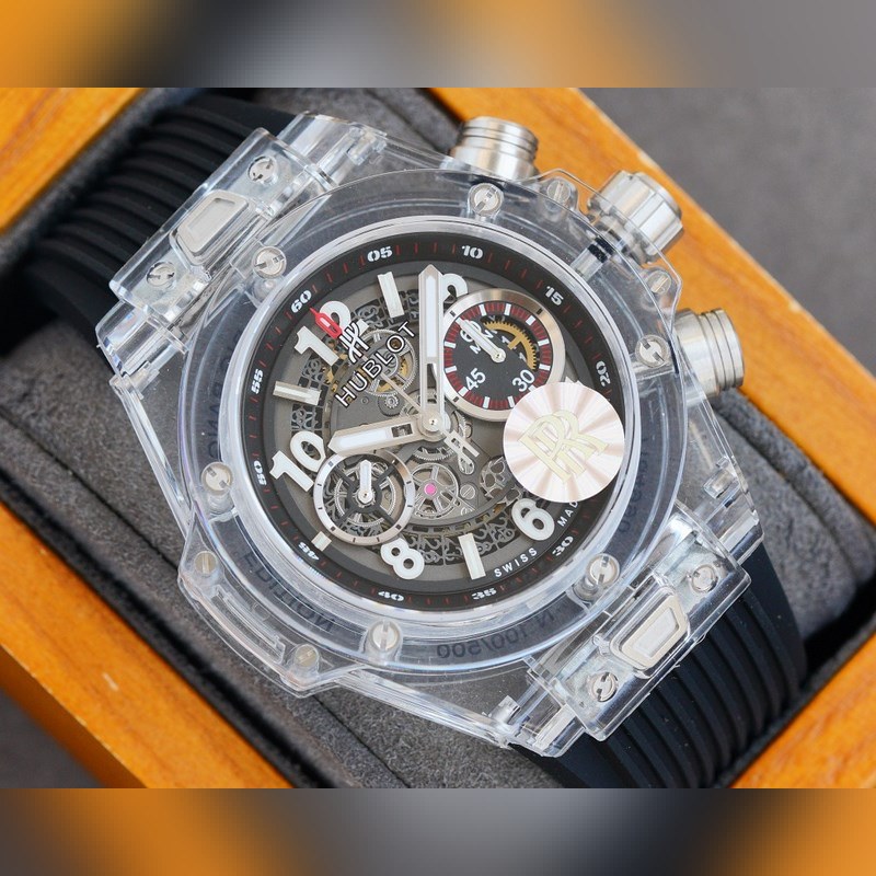 Hublot Big Bang 411.JX.4802.RT Transparent Luxury Replica Watch-4