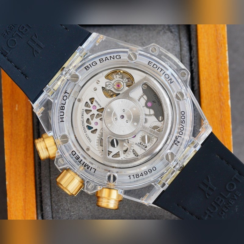 Hublot Big Bang 411.JX.4802.RT Transparent Replica Watch Luxury Timepiece-7