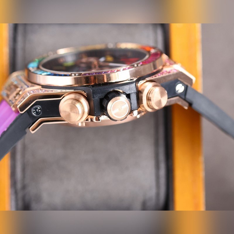 Hublot Big Bang V2 Chronograph Elemental Materials Replica Watch-5