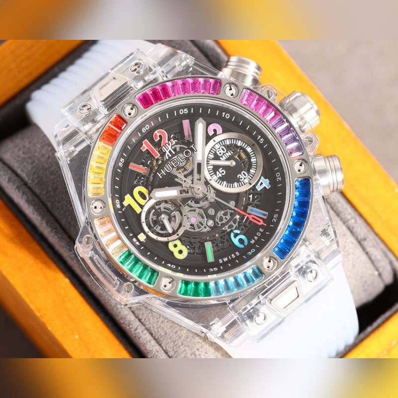 Hublot Big Bang 411.JX.4802.RT All Transparent Luxury Replica Watch-4