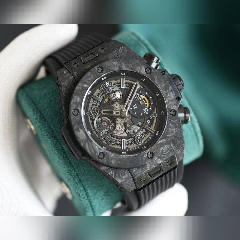 Hublot Big Bang Carbon Fiber Replica Watch Quality Timepiece-4