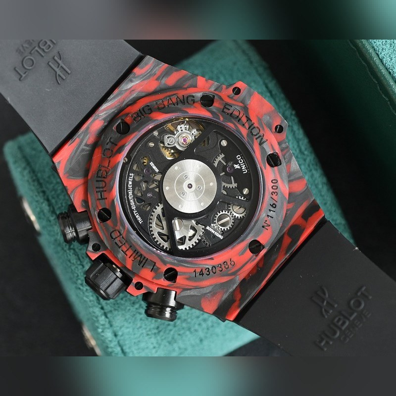 Hublot Big Bang Carbon Fiber Replica Watch High Quality Timepiece-7