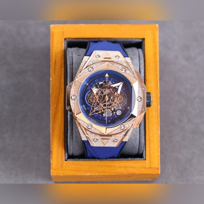 Hublot Big Bang Sang Bleu II Tattoo Replica Watch-1