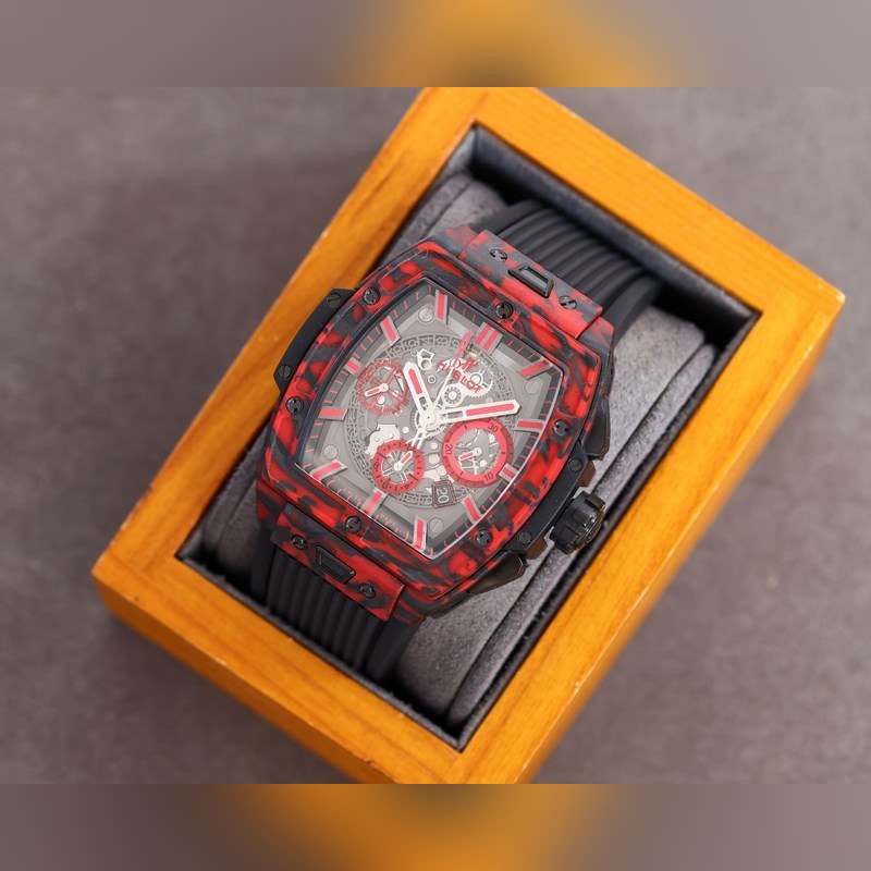 Hublot Big Bang Soul Red Carbon Fiber Replica Watch-1