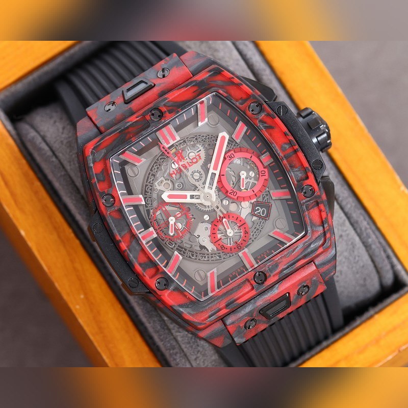 Hublot Big Bang Soul Red Carbon Fiber Replica Watch-4