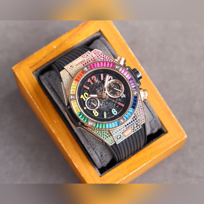 Hublot Big Bang V2 Chronograph Elemental Materials Replica Watch-2