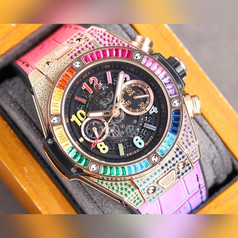 Hublot Big Bang Elemental Chronograph Replica Watch V2-4