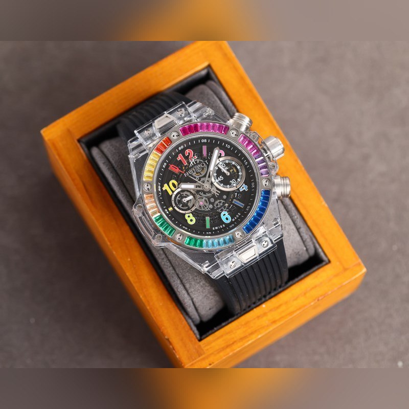Hublot Big Bang 411.JX.4802.RT Transparent Luxury Timepiece-2