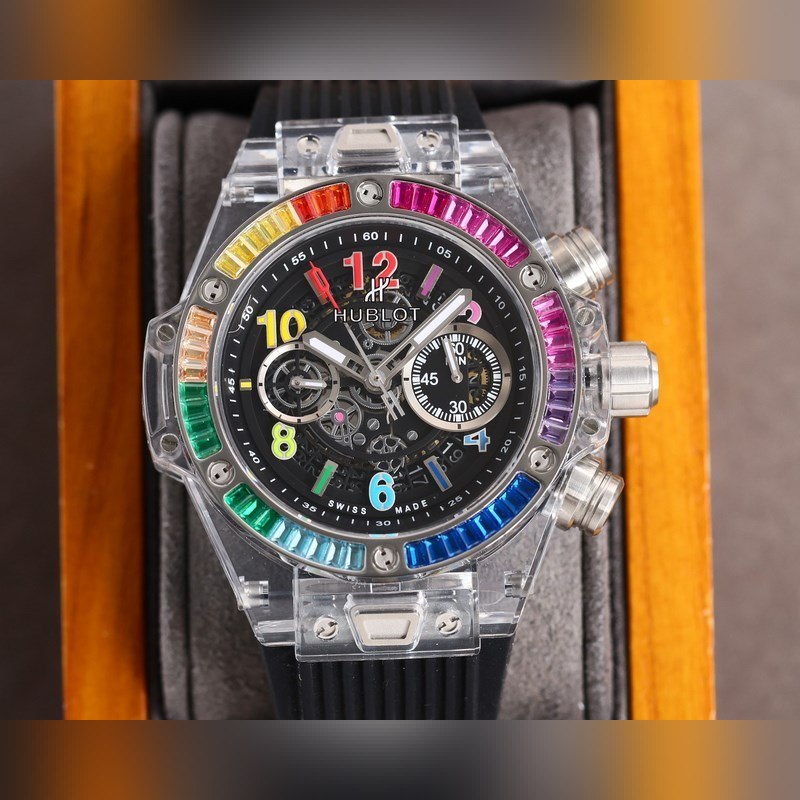 Hublot Big Bang 411.JX.4802.RT Transparent Luxury Timepiece-3