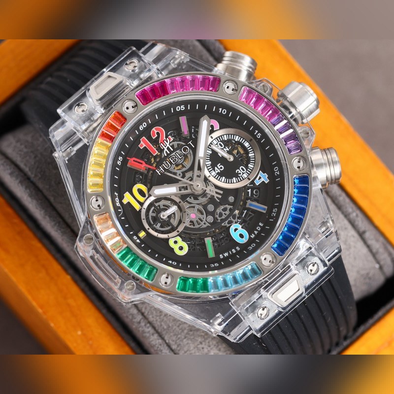 Hublot Big Bang 411.JX.4802.RT Transparent Luxury Timepiece-4