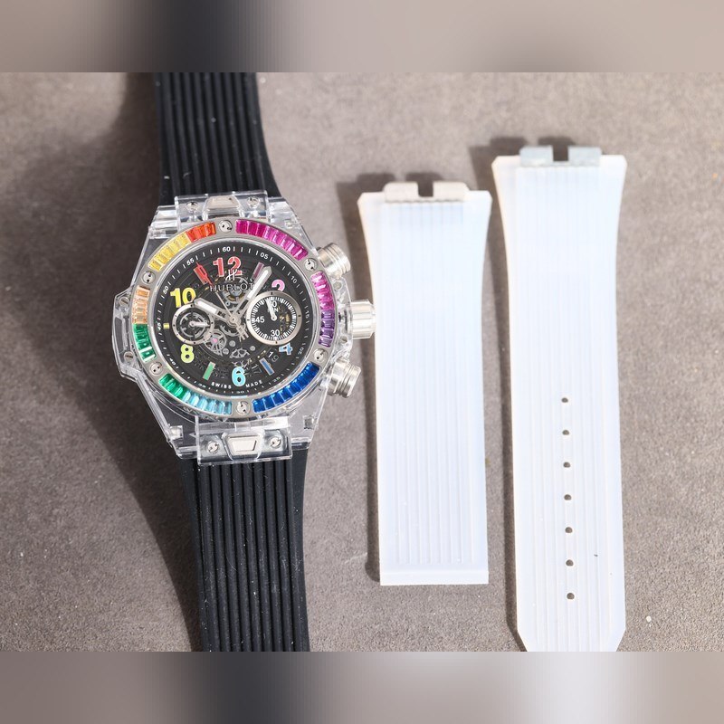 Hublot Big Bang 411.JX.4802.RT Transparent Luxury Timepiece-8