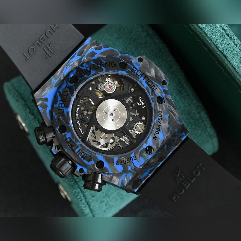 Hublot Big Bang Carbon Fiber Replica Watch Premium Quality Timepiece-7
