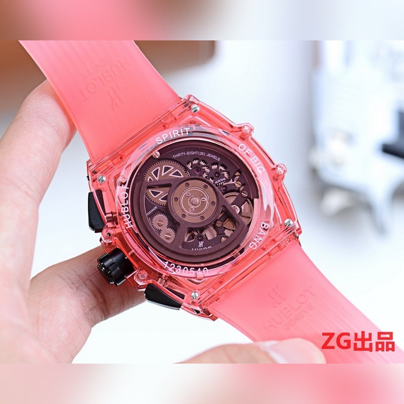 Hublot Big Bang Unico Magic Sapphire Replica Watch Transparent Design-6