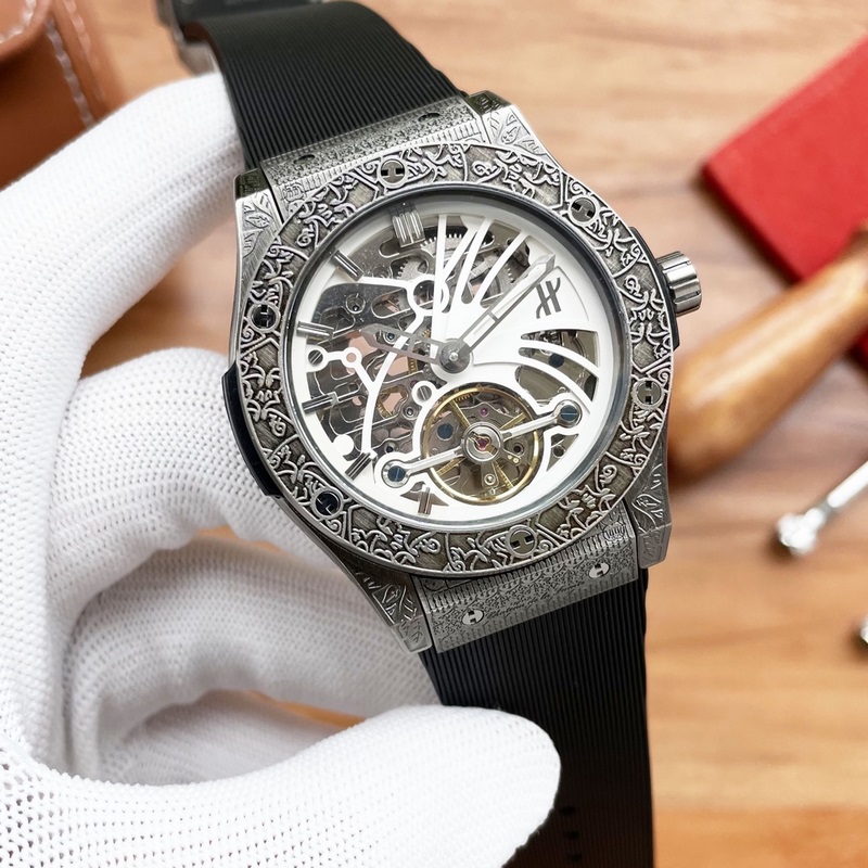 Hublot Big Bang Hollow Design Unique Regal Style Latest Release-3