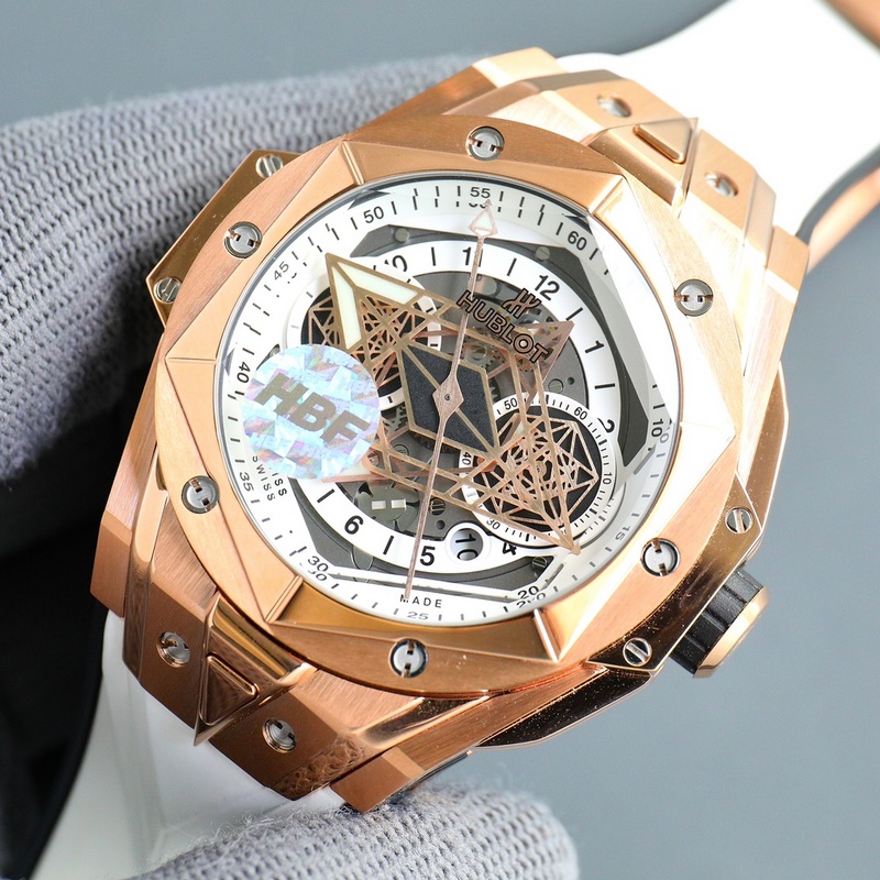 Hublot Big Bang Sapphire Automatic Replica Watch HBF Factory Edition-4