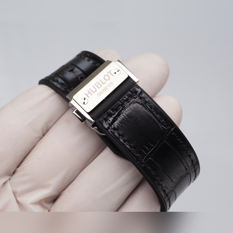 Hublot Classic Fusion Tourbillon Men's Replica Watch with Leather and Steel Straps-7