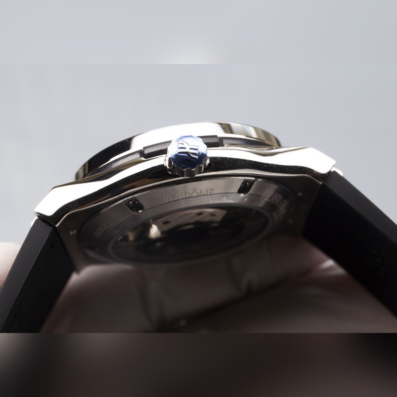 Hublot Classic Fusion Tourbillon Men's Replica Watch Imported Leather Steel Band-6