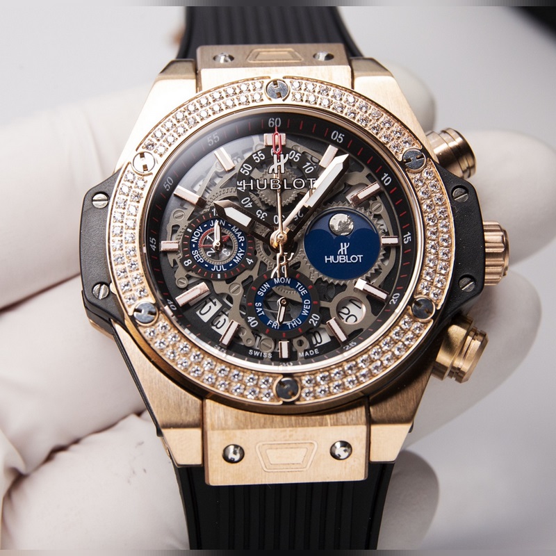 Hublot Big Bang Men's Replica Watch 316 Stainless Steel Case-1