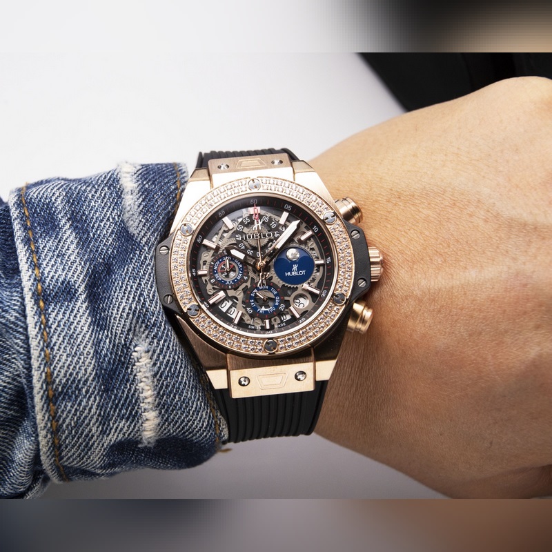 Hublot Big Bang Men's Replica Watch 316 Stainless Steel Case-2