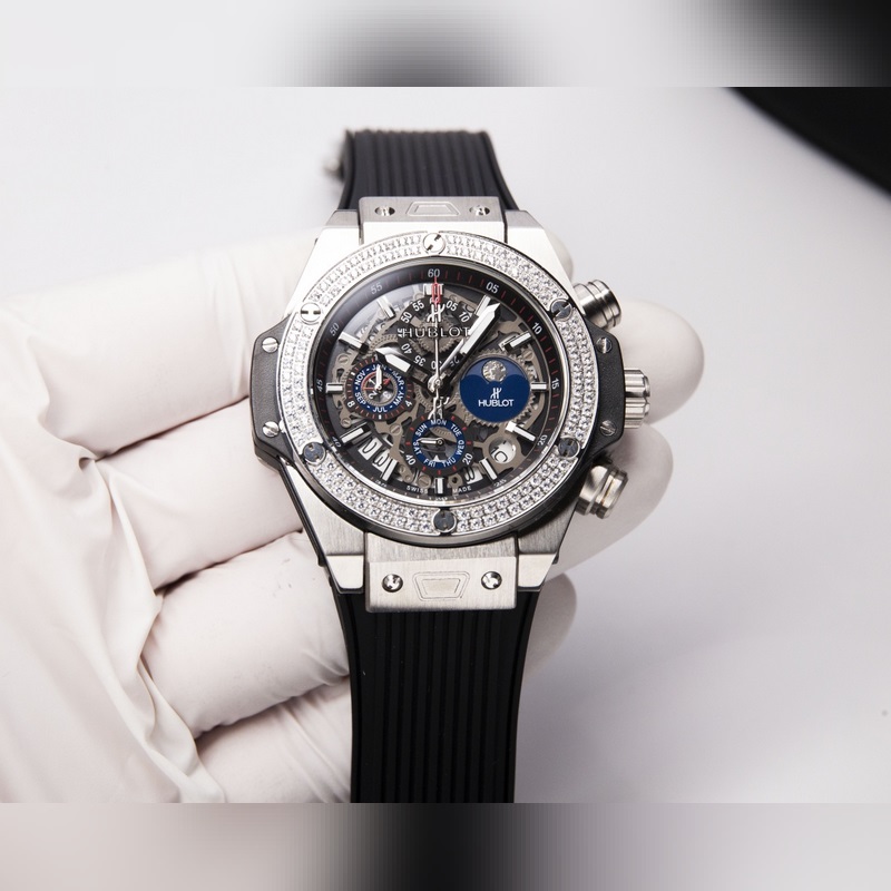 Hublot Big Bang Men's Replica Watch 316 Stainless Steel Case-4