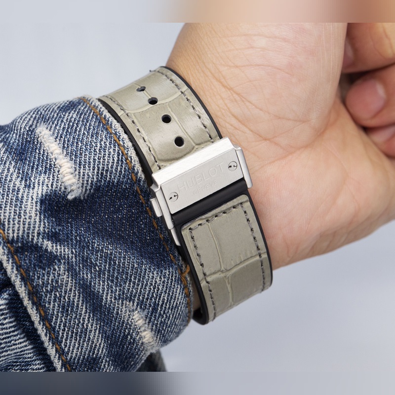 Hublot Classic Fusion Tourbillon Men's Replica Watch with Leather and Steel Straps-7