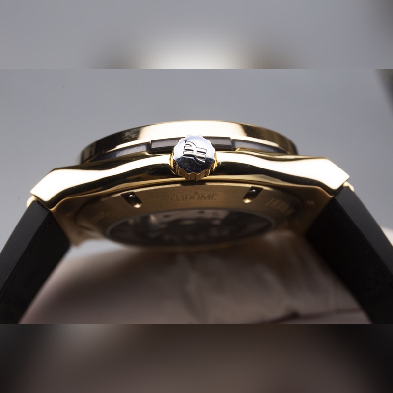 Hublot Classic Fusion Tourbillon Men's Replica Watch Imported Leather&Steel Strap-6