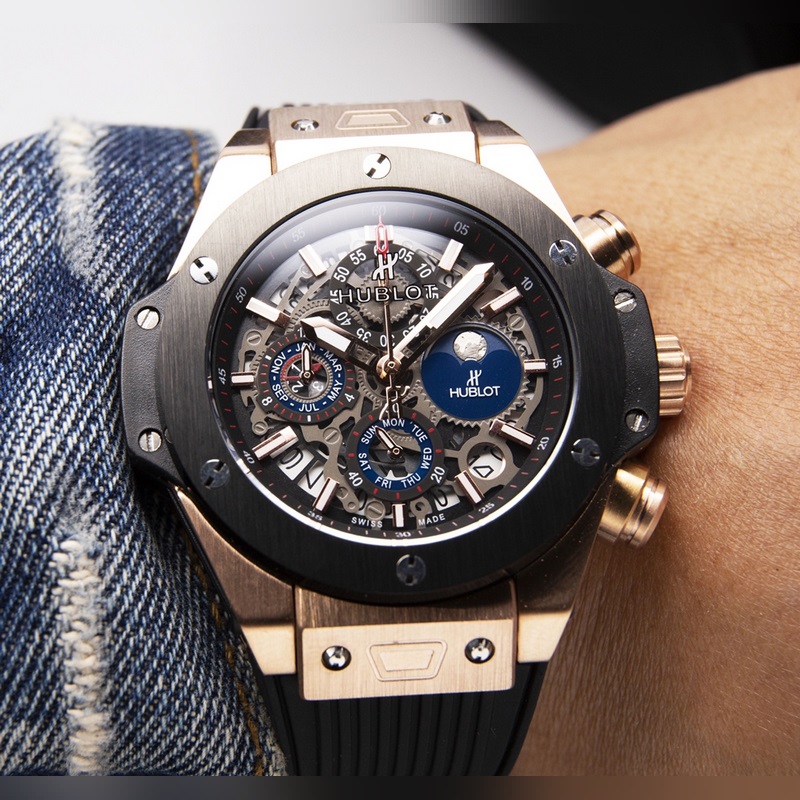 Hublot Big Bang Men's Replica Watch 316 Stainless Steel Case-5