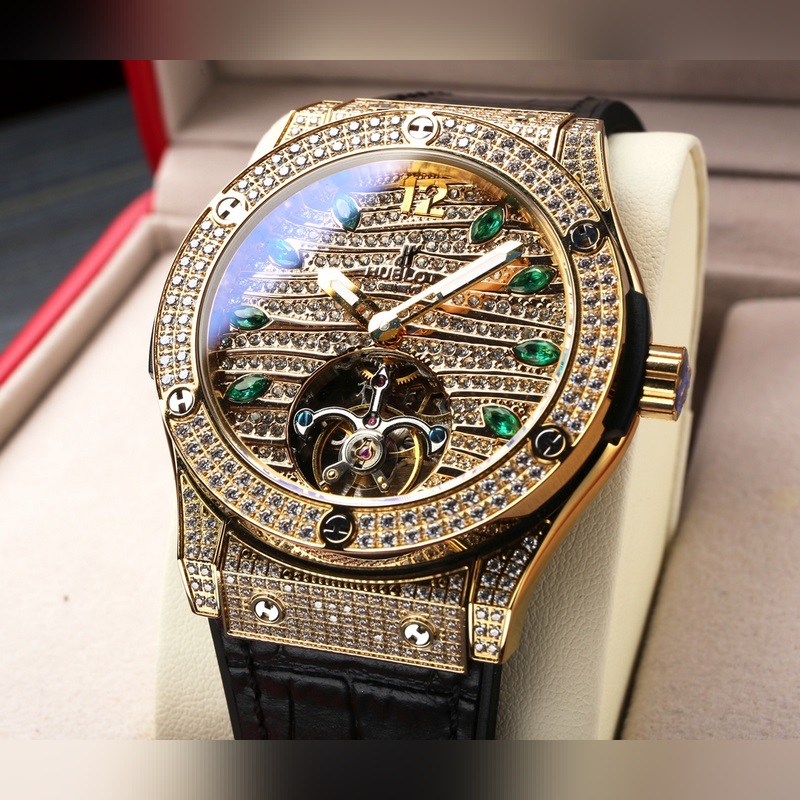 Hublot Big Bang Tourbillon Full Diamond Edition New Release Sales Powerhouse-5