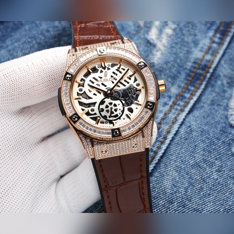 Hublot Big Bang Tourbillon Diamond Edition Full Diamond Case Automatic Movement-2