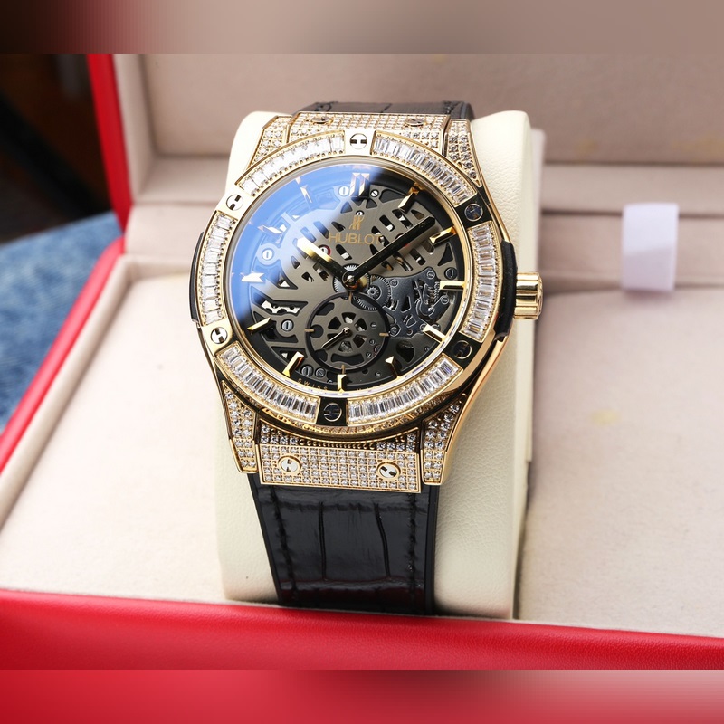 Hublot Big Bang Tourbillon Diamond Edition Full Diamond Case Automatic Movement-5