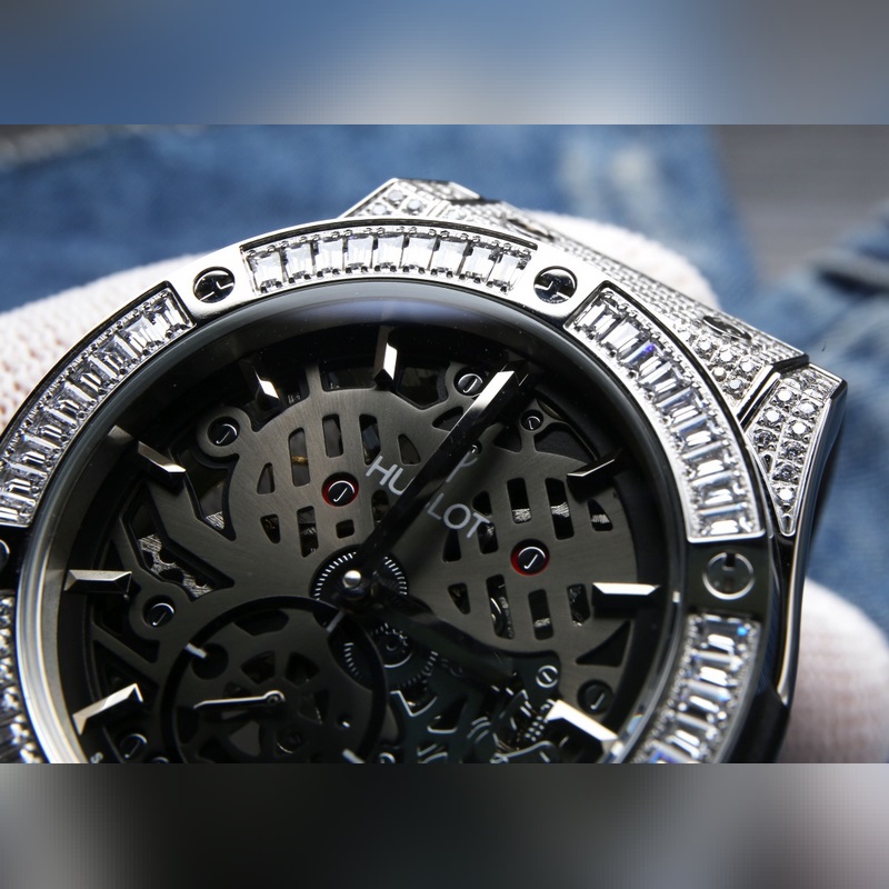 Hublot Big Bang Tourbillon Diamond Edition Full Diamond Case Automatic Movement-6