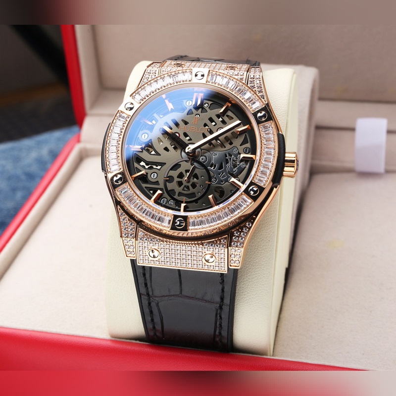 Hublot Big Bang Tourbillon Diamond Automatic Replica Watch-5