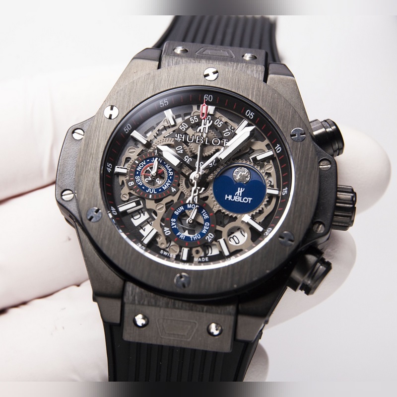 Hublot Big Bang Men's Replica Watch 316 Stainless Steel Case-4