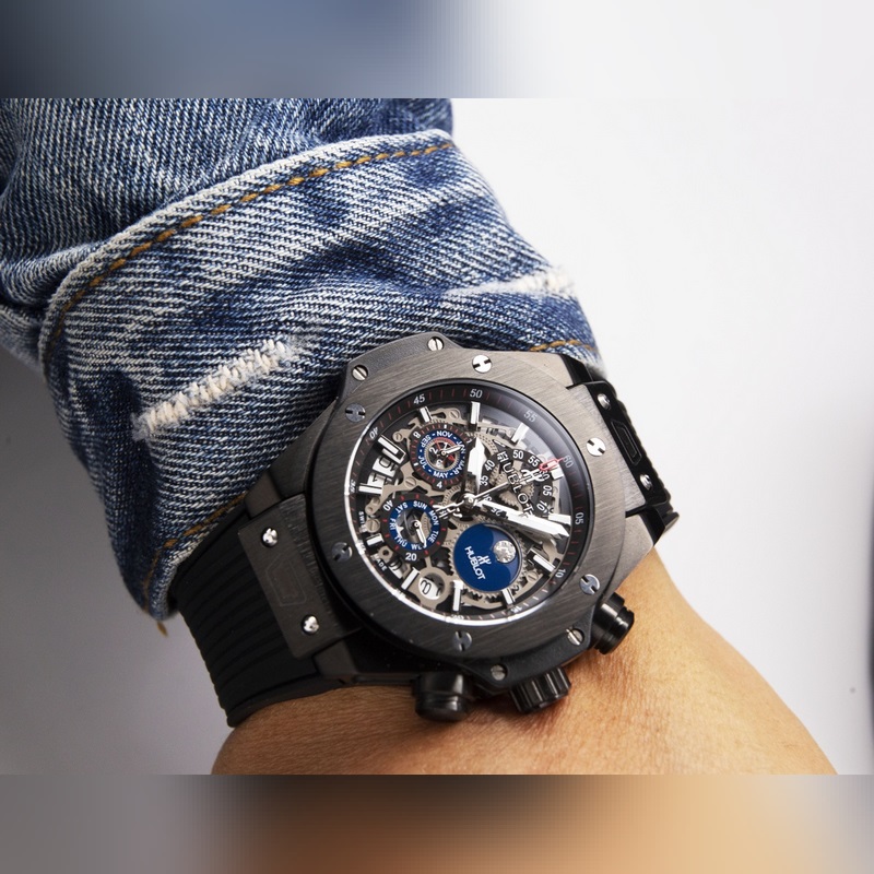 Hublot Big Bang Men's Replica Watch 316 Stainless Steel Case-5