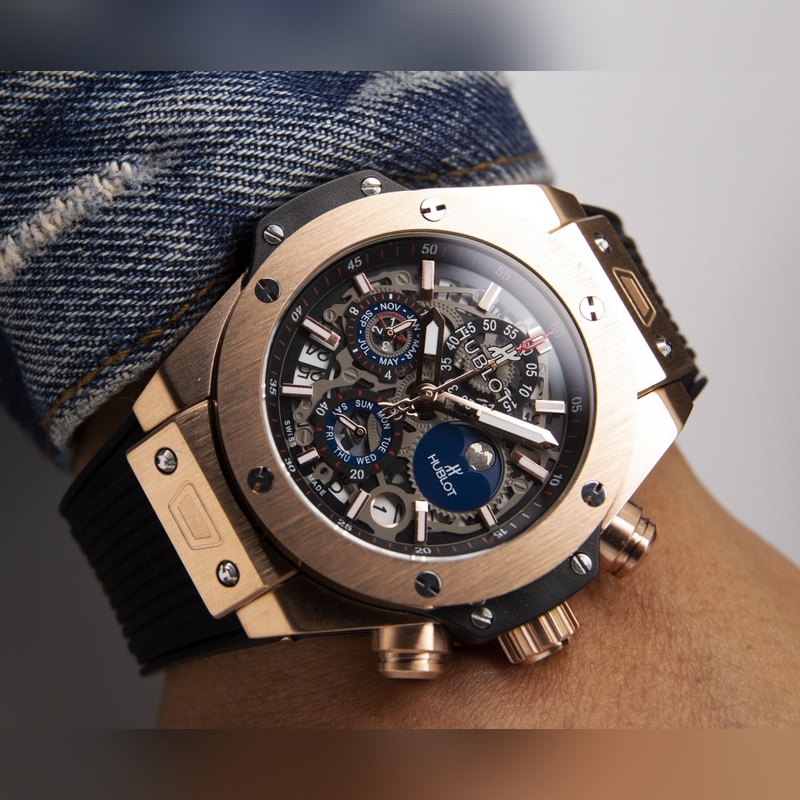 Hublot Big Bang Men's Replica Watch 316 Steel Case-5