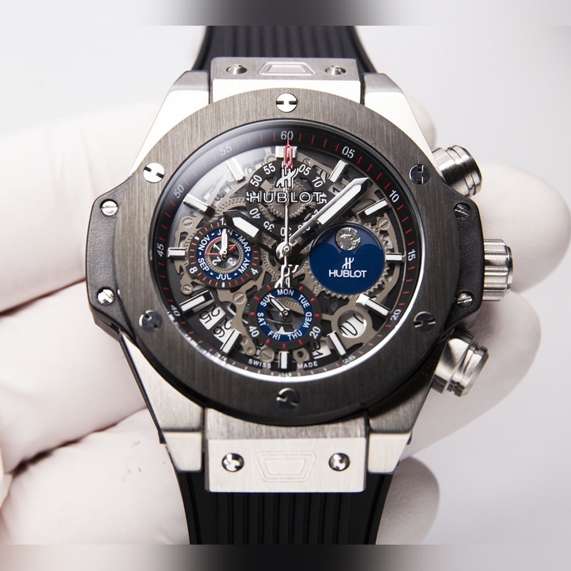 Hublot Big Bang Men's Replica Watch 316 Stainless Steel Case-1