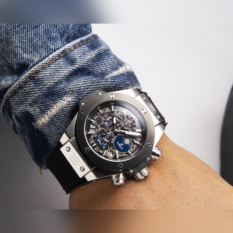 Hublot Big Bang Men's Replica Watch 316 Stainless Steel Case-2