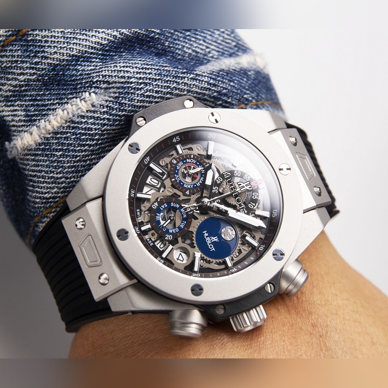 Hublot Big Bang Men's Replica Watch 316 Stainless Steel Case-5