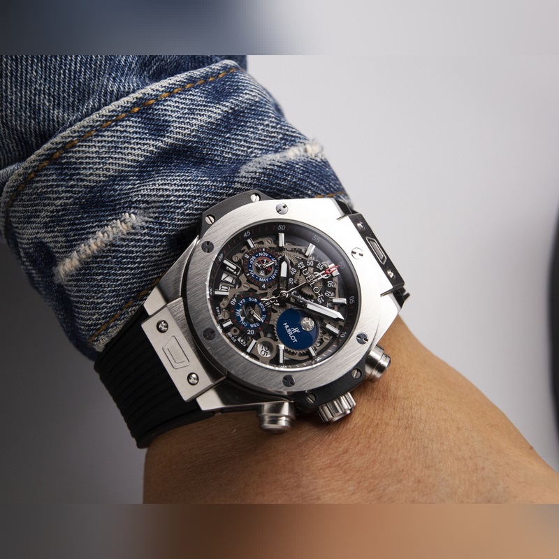 Hublot Big Bang Men's Replica Watch 316 Stainless Steel Case-2