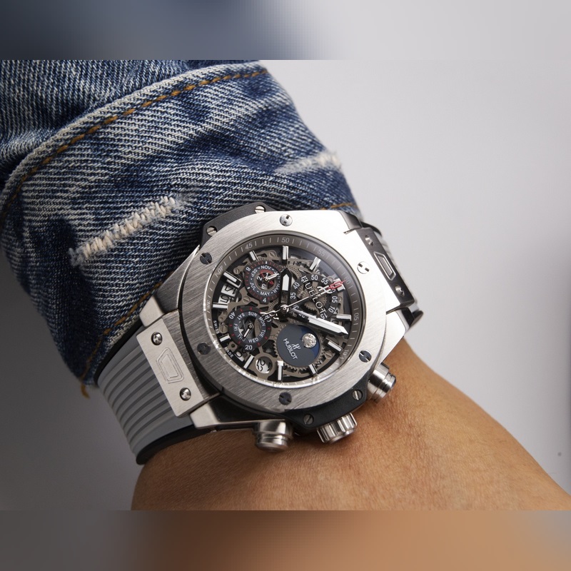 Hublot Big Bang Men's Replica Watch 316 Stainless Steel Case-5
