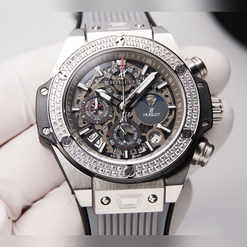 Hublot Big Bang Men's Replica Watch 316 Stainless Steel Case-3