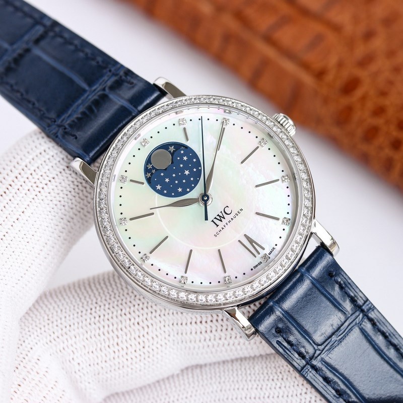 IWC Portofino Automatic Moon Phase Women's Replica Watch 37mm-4