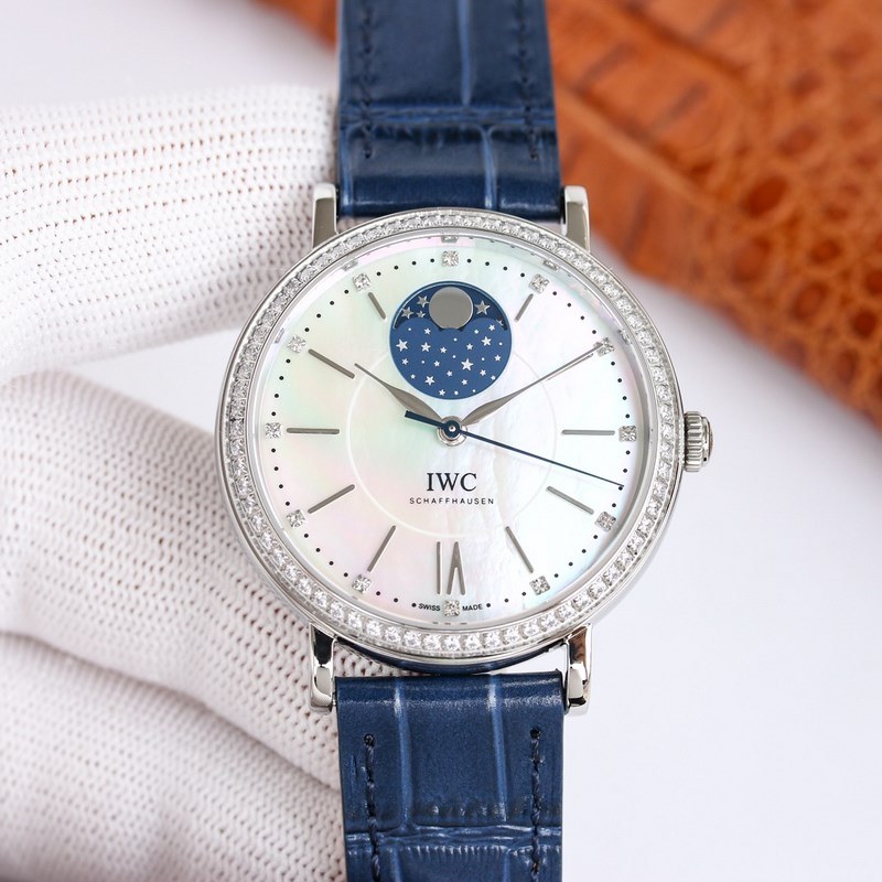 IWC Portofino Automatic Moon Phase Women's Replica Watch 37mm-5