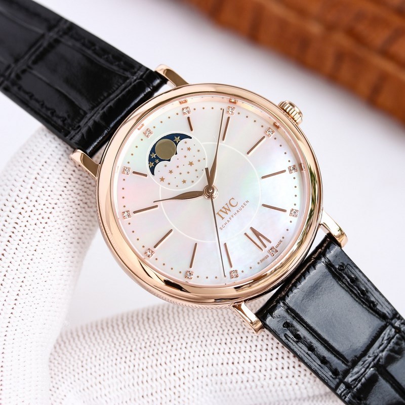 IWC Portofino Moonphase Automatic Women's Replica Watch 37mm-4