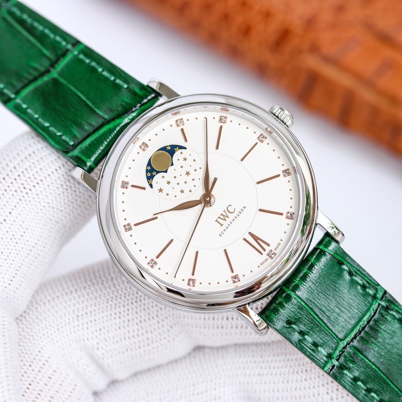 IWC Portofino Moon Phase Automatic 37mm Women's Replica Watch-2