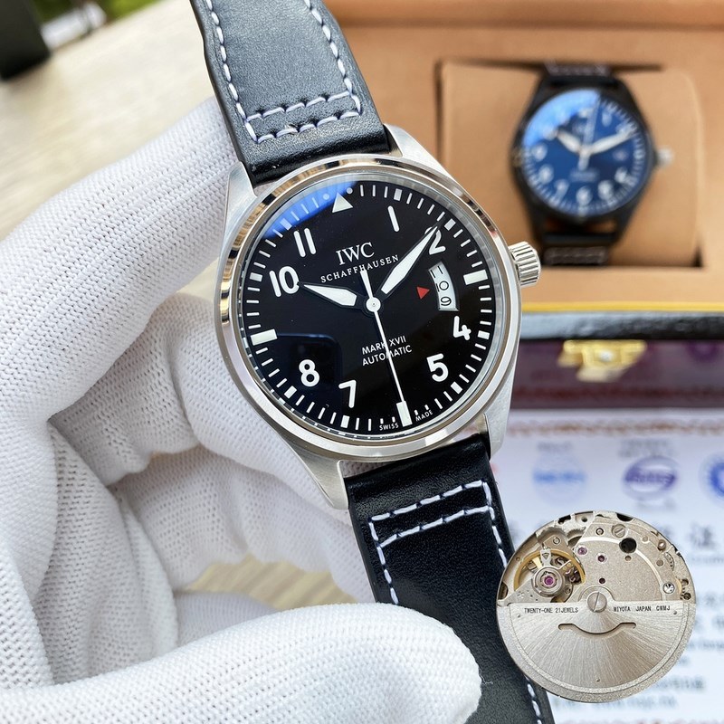IWC Mark XVIII Pilot's Replica Watch 40mm Classic Timepiece-4