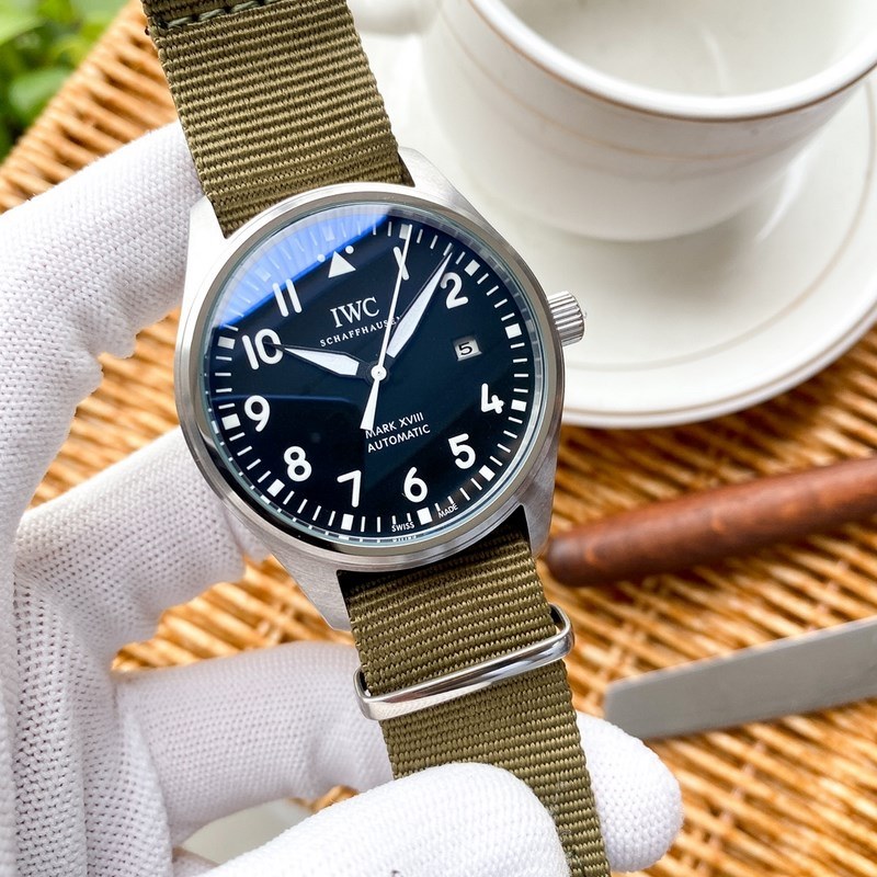 IWC Pilot's Automatic 42mm Nylon Strap Replica Watch-2