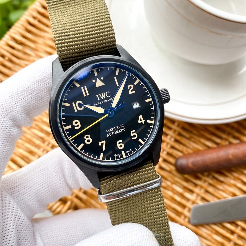 IWC Pilot's Automatic 42mm Nylon Strap Replica Watch-3
